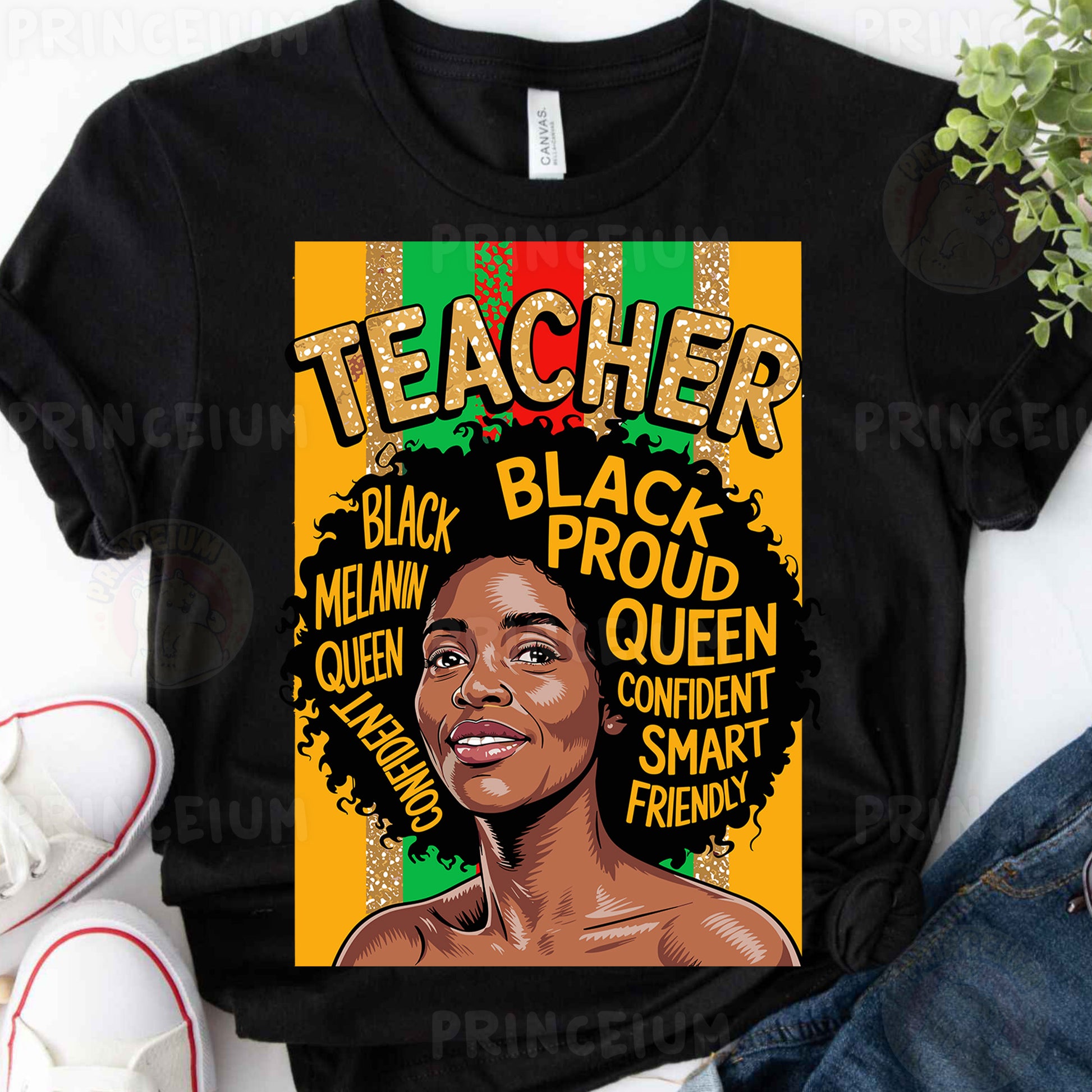a t - shirt with a black woman's face on it