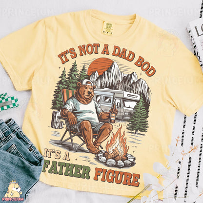 a t - shirt with a picture of a bear sitting in a chair next to