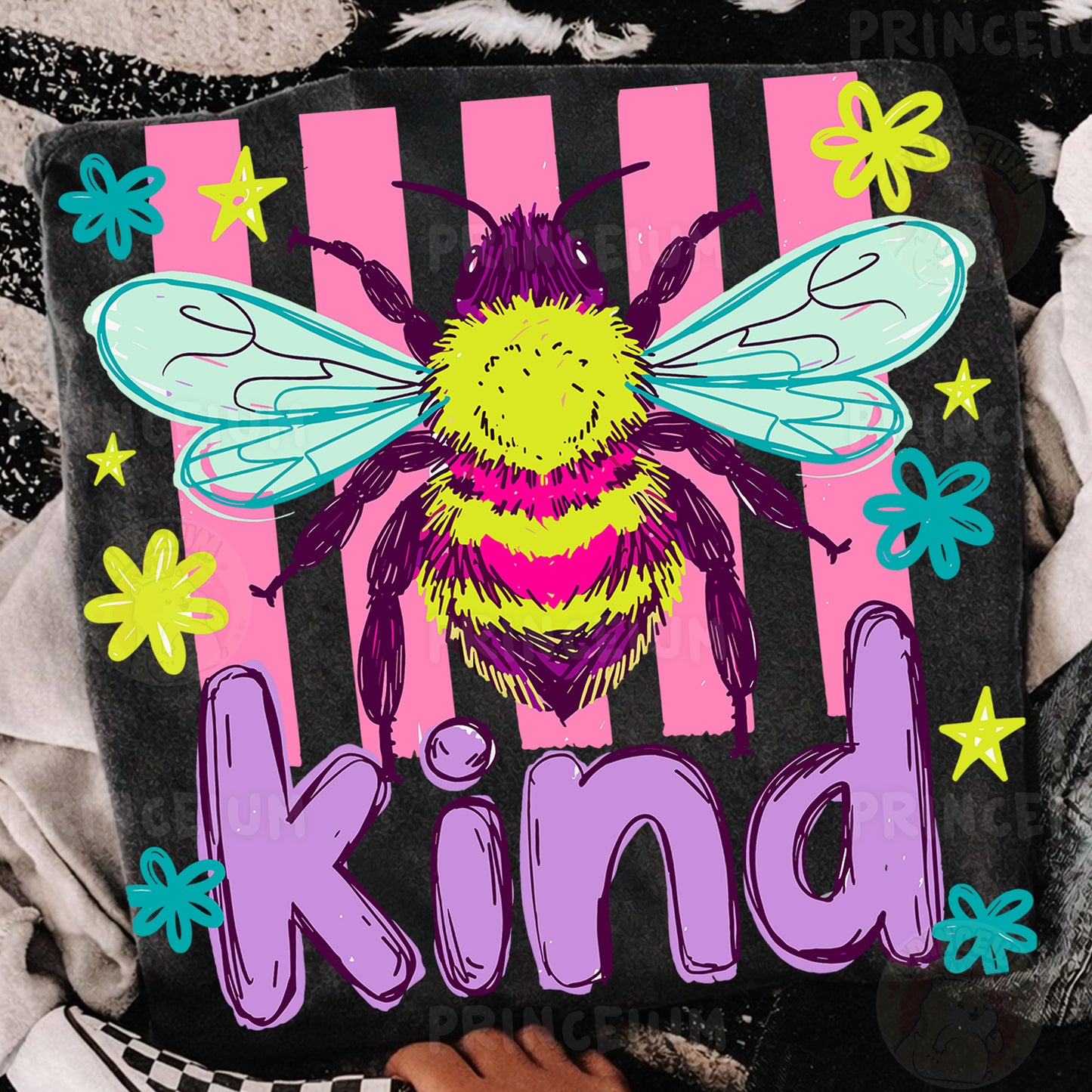 Be Kind Sublimation Design PNG | Bee Digital Download