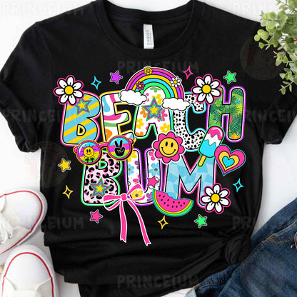 a t - shirt with the words happy mum on it