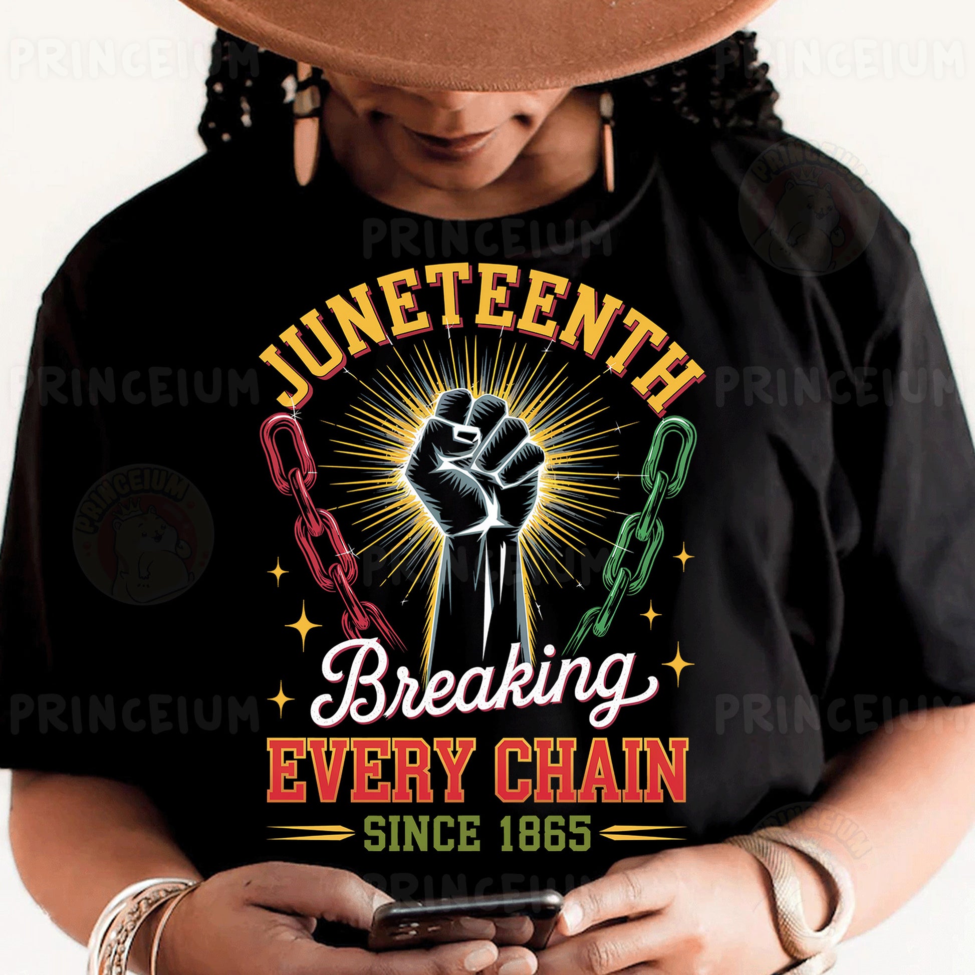 a person wearing a hat and holding a cell phone