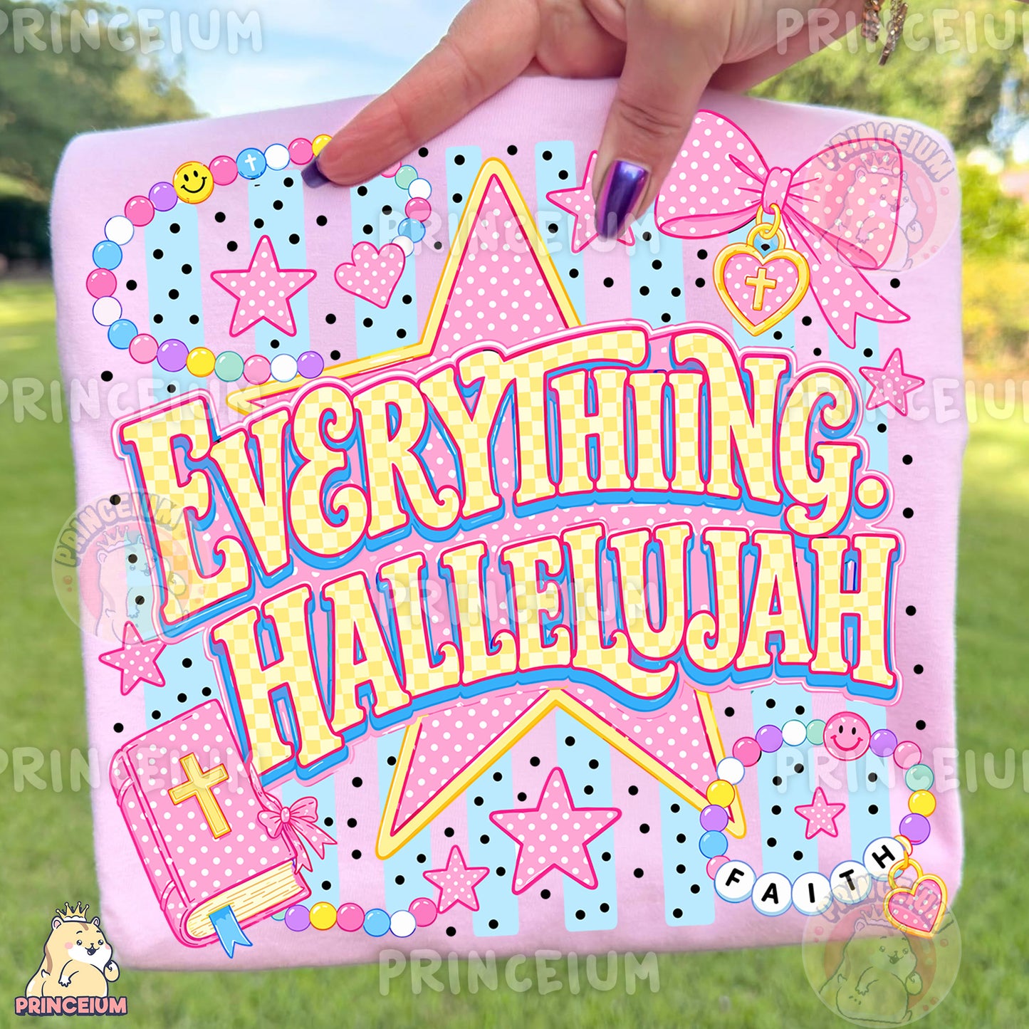 Everything Hallelujah Sublimation Design PNG Christian Faith Bible Digital Download NEW26