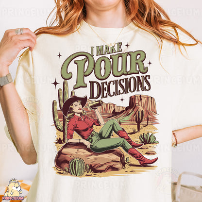 a woman wearing a t - shirt with a picture of a woman sitting on a