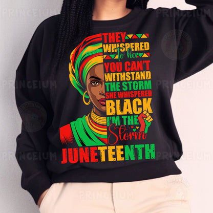 a woman with dreadlocks wearing a black sweatshirt