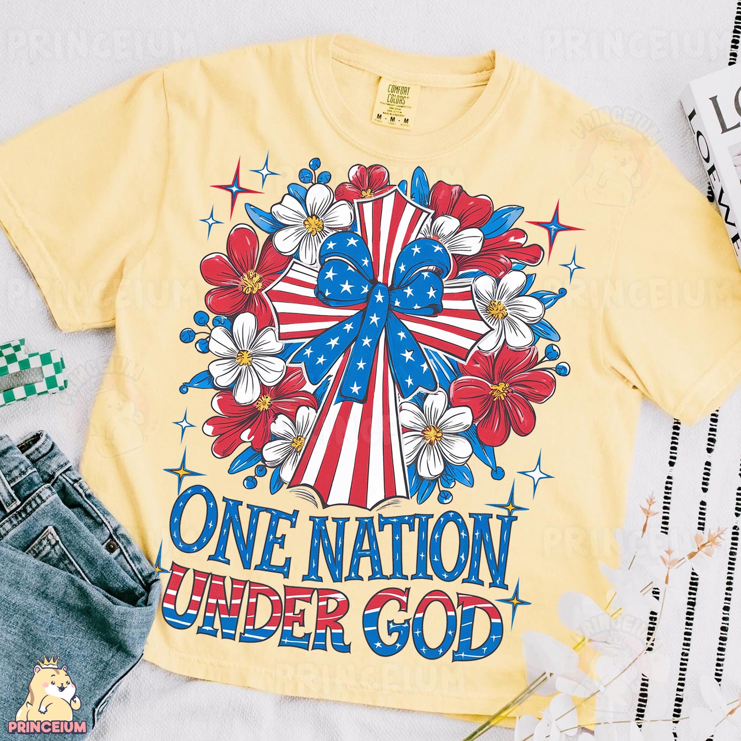 a t - shirt that says one nation under god