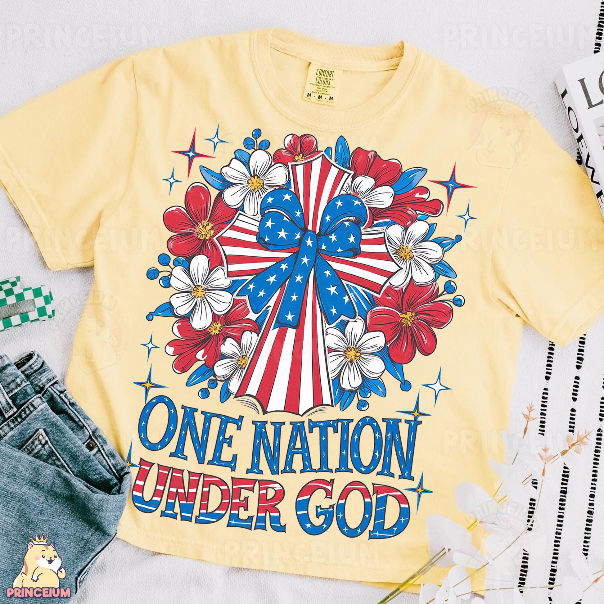 a t - shirt that says one nation under god