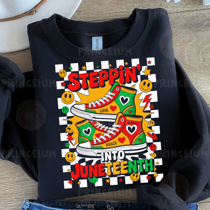 a t - shirt with a picture of a pair of shoes on it