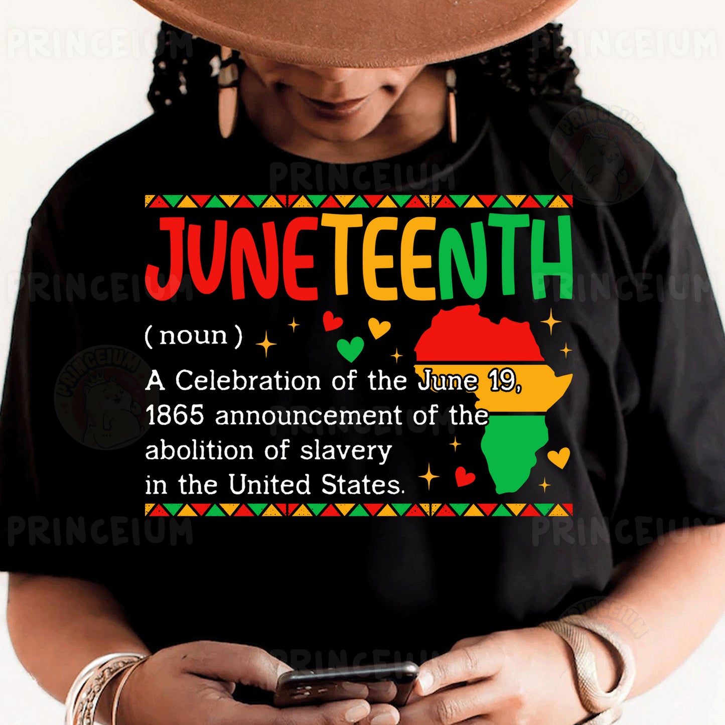 a person wearing a black shirt and a hat holding a cell phone