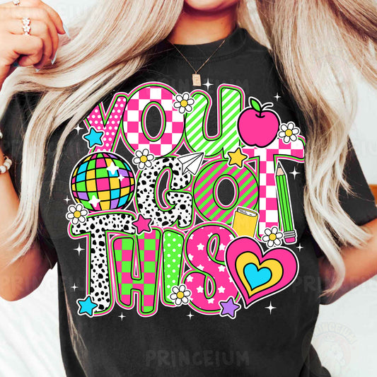 a woman wearing a t - shirt that says you are fabulous