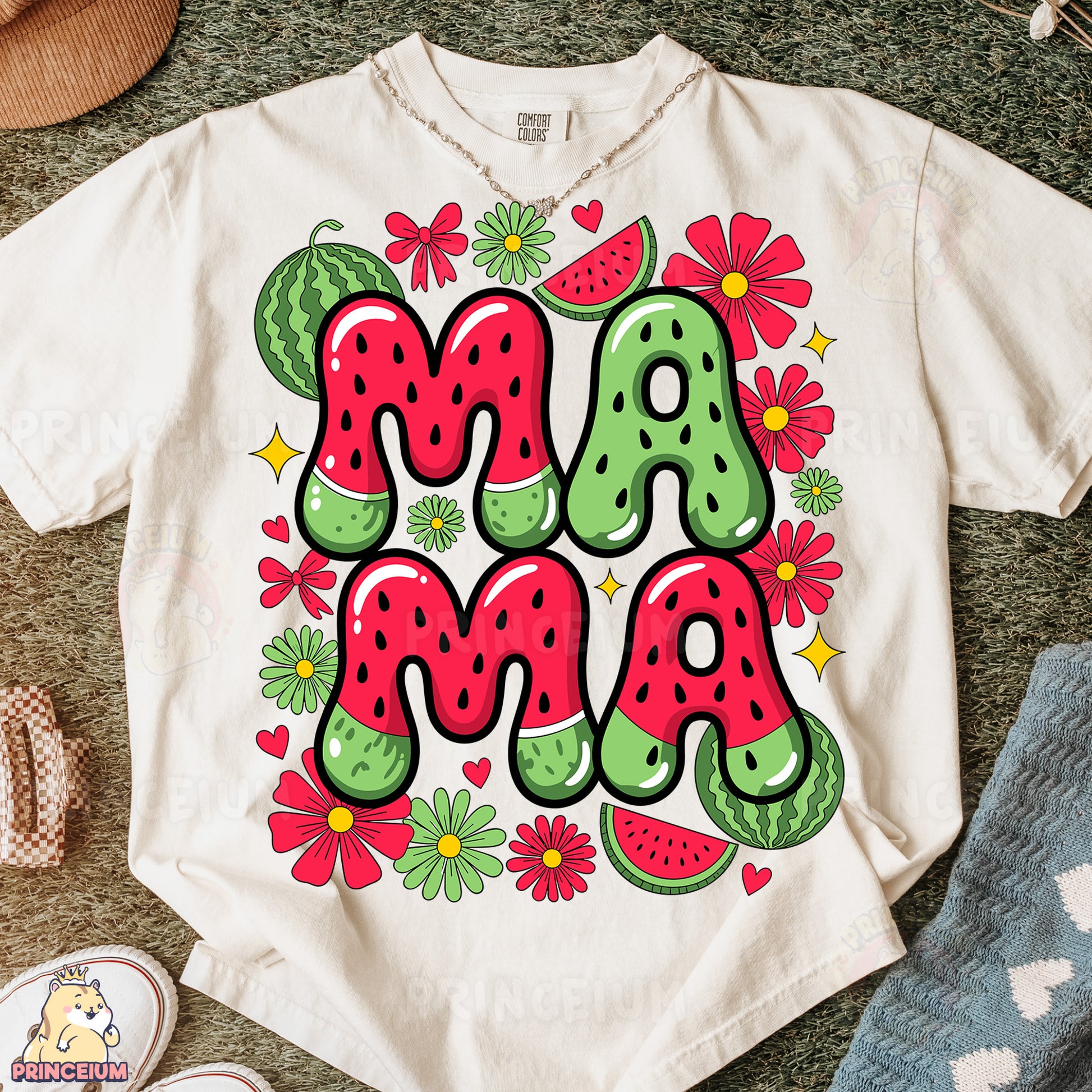 a t - shirt with the word jam on it