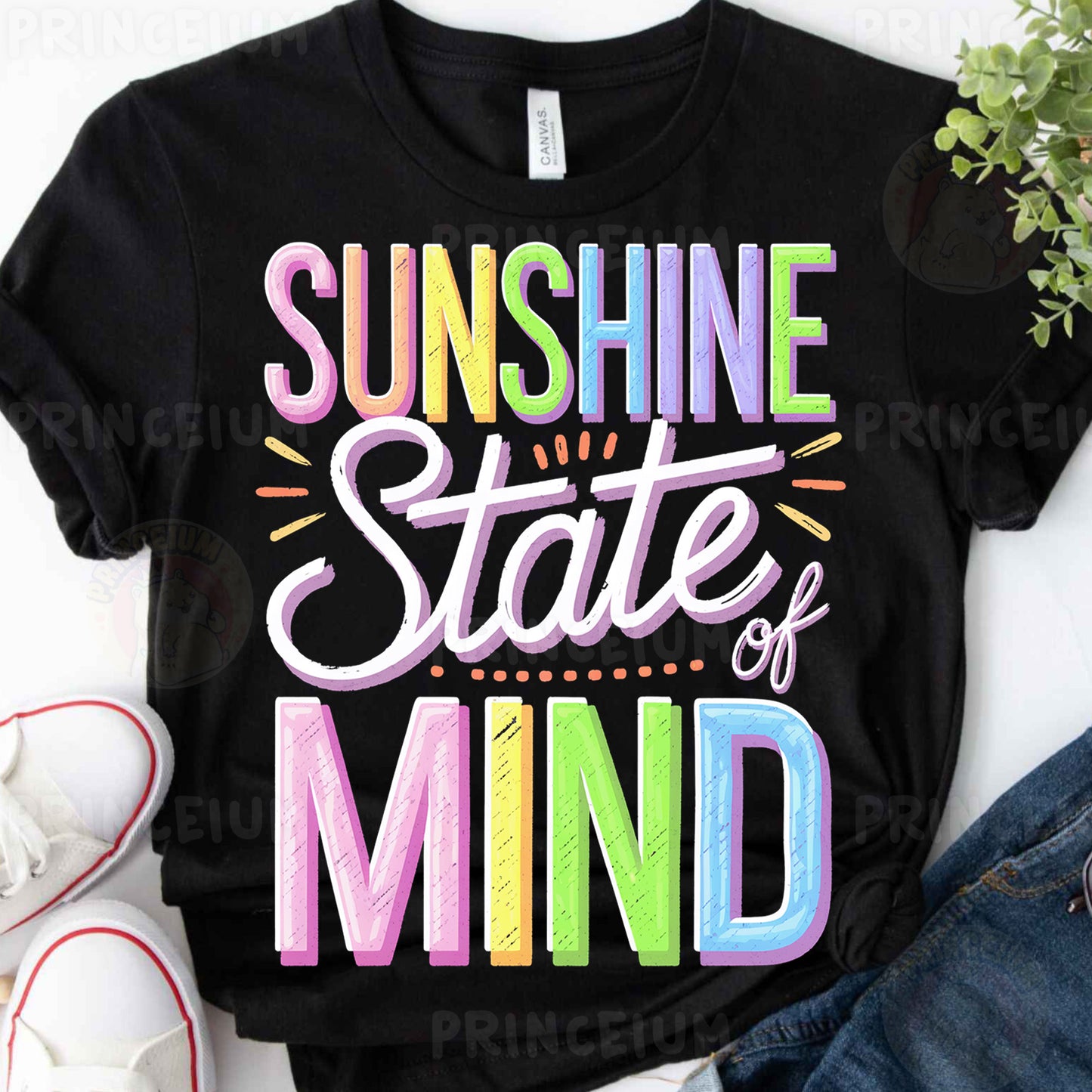 a black shirt that says sunshine state of mind