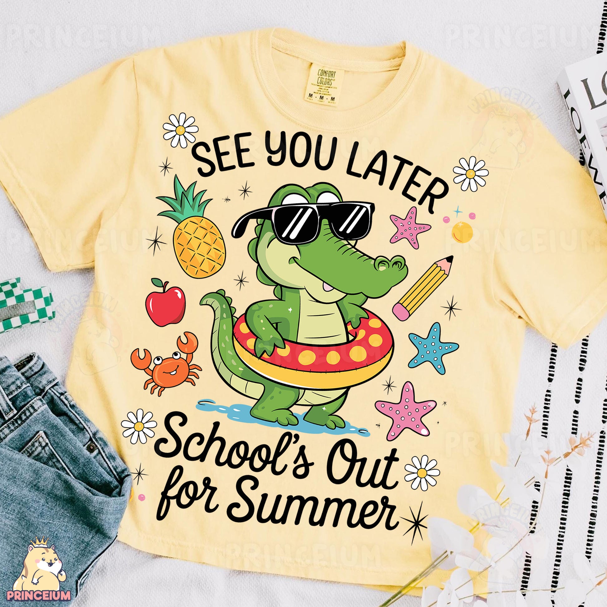 a t - shirt that says see you later school's out for summer