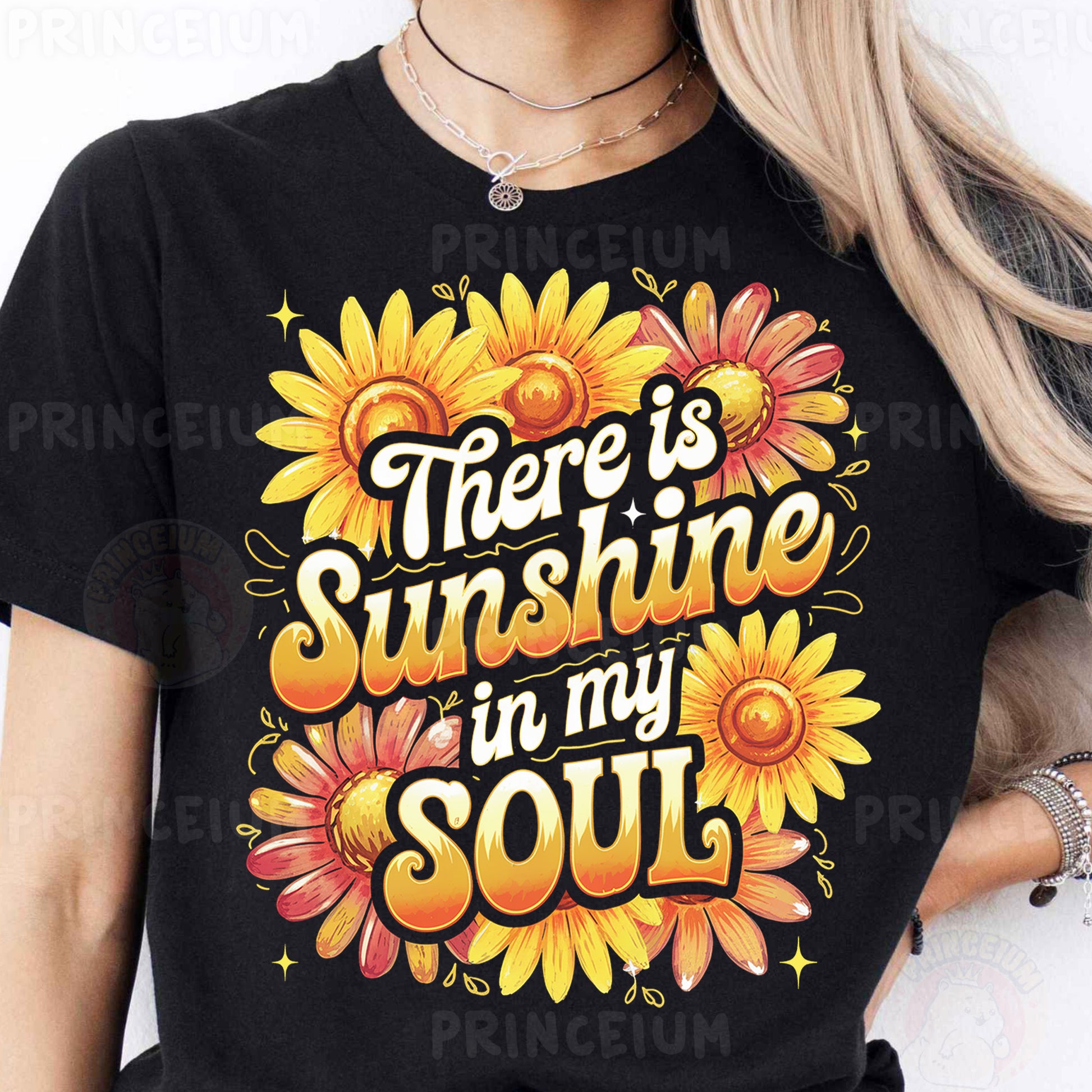 there is sunshine in my soul t - shirt
