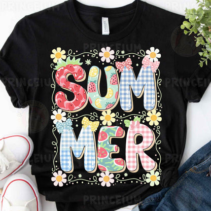 a t - shirt with the words summer on it