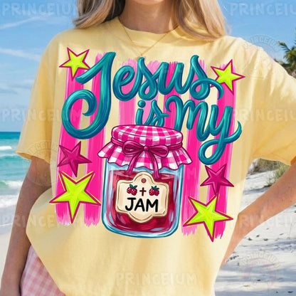 Jesus is my Jam PNG  Christian Sublimation Design for Shirts