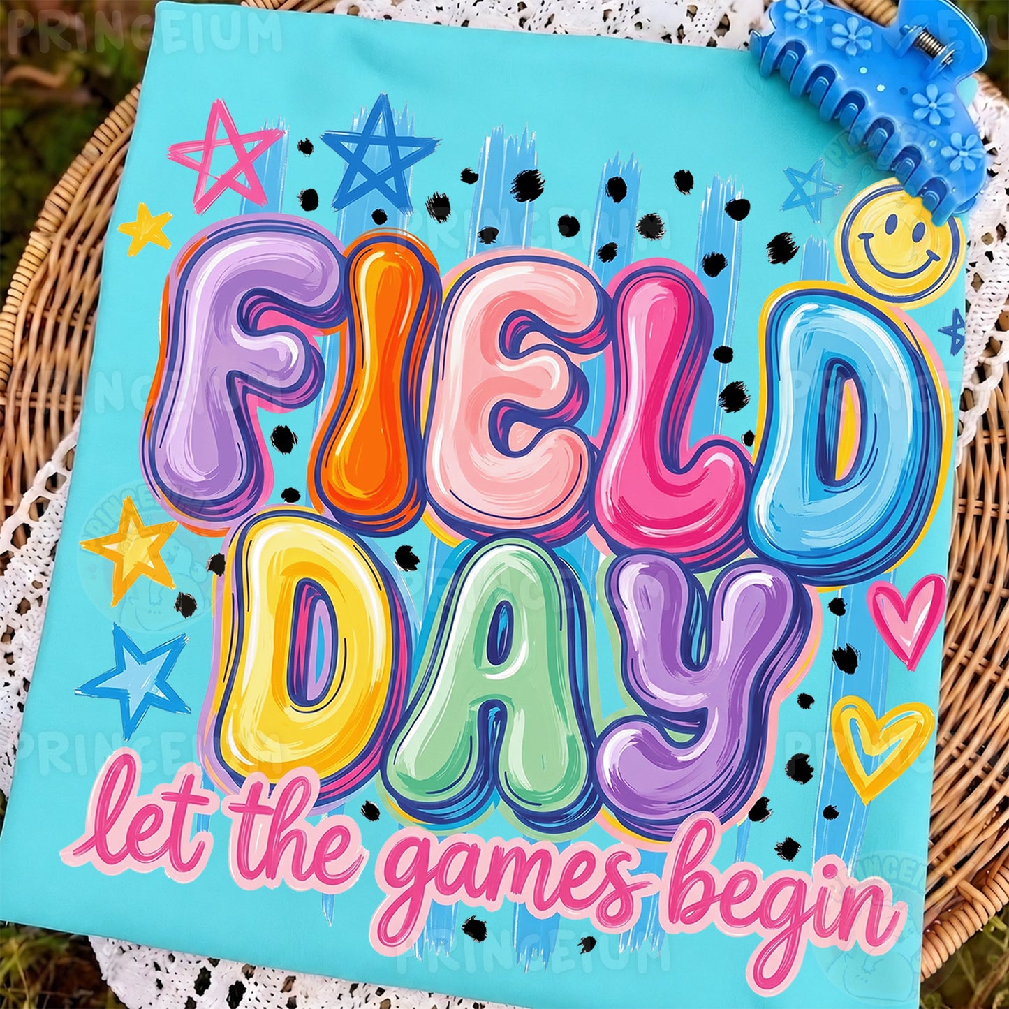 Field Day Let The Games Begin PNG, School Sports Day Shirt Design, Cute Teacher Sublimation
