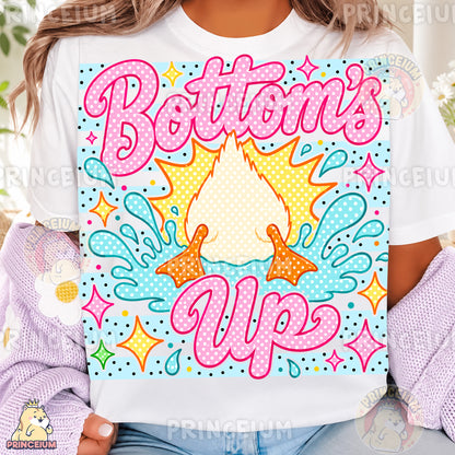 Bottoms Up Duck Sublimation Design PNG Funny Summer Splash Digital Download NEW26