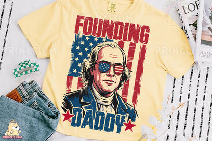 a t - shirt with a picture of a man wearing sunglasses