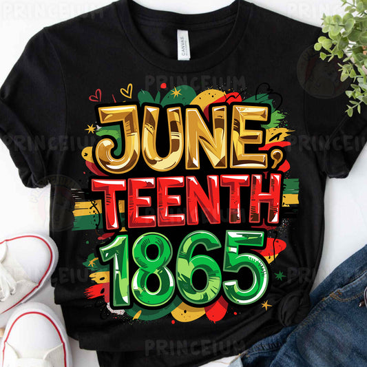 a t - shirt with the words june tenth 1965 printed on it
