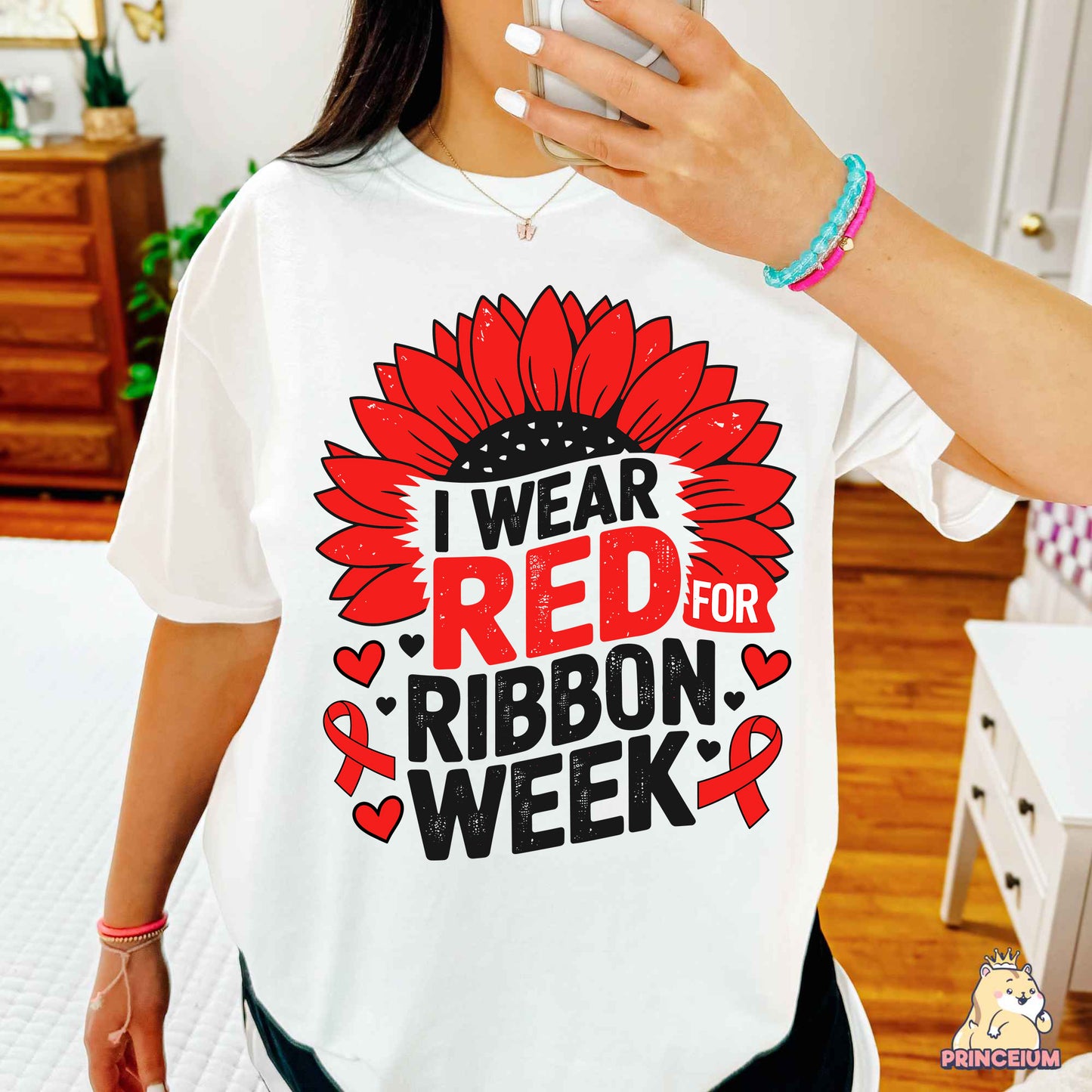 Red Ribbon Week Bundle Png, In October We Wear, Red Ribbon Week Png, Drug-Free, Anti-Drug Svg, Red ribbon Week, Sublimation Designs, Digital