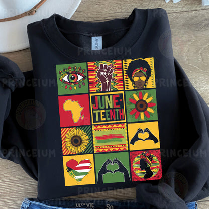 a t - shirt with a picture of different people on it