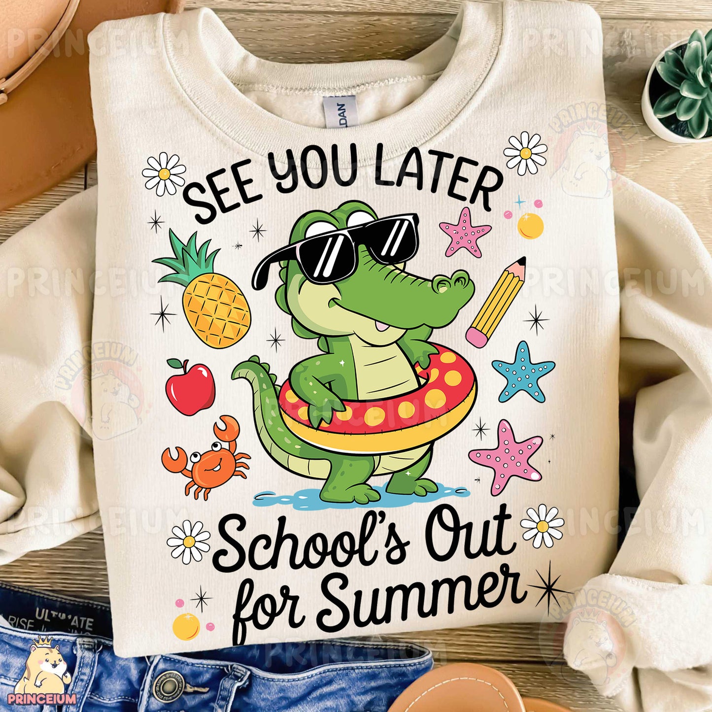 a t - shirt that says see you later school's out for summer