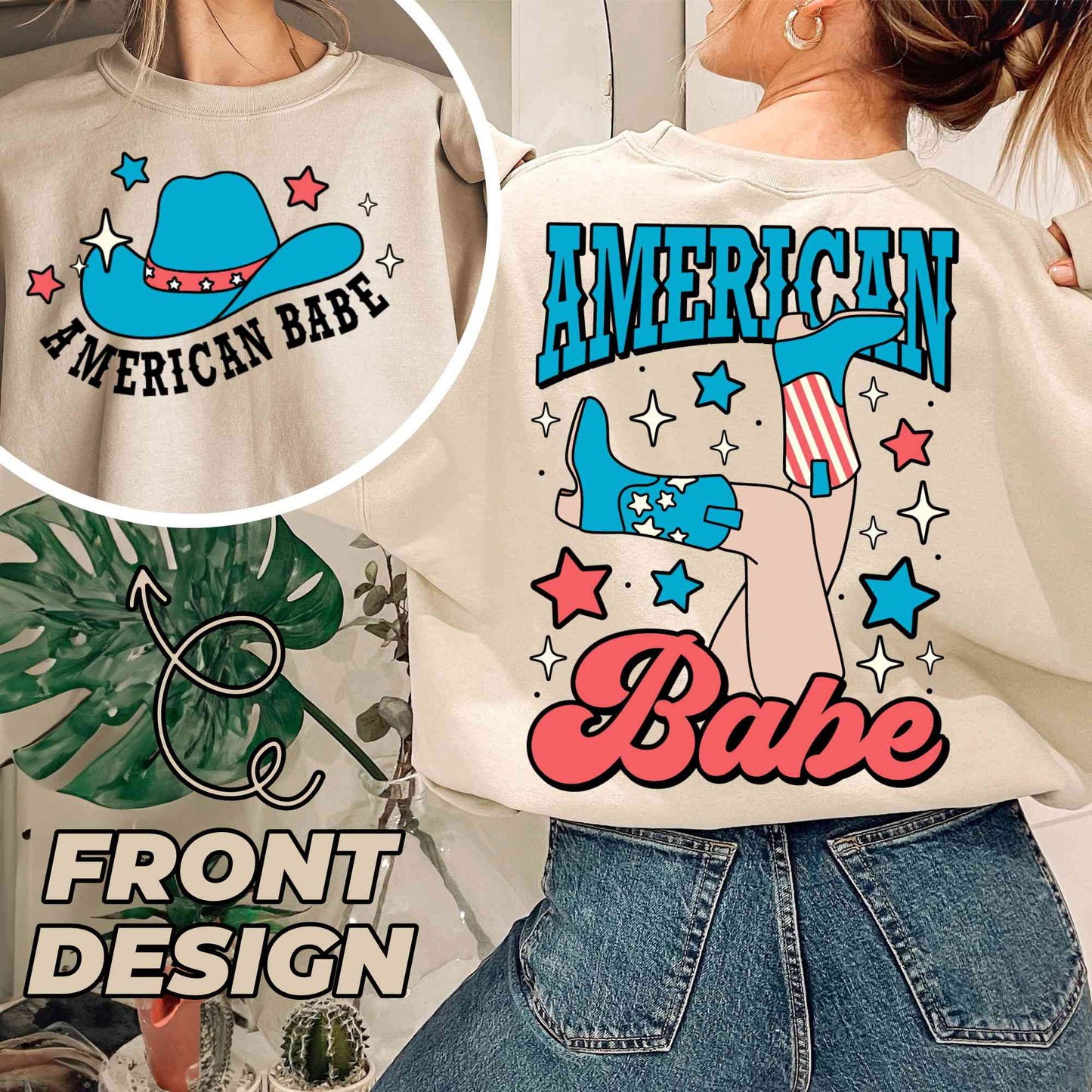 American Babe Png, 4th of July Png, Fourth of July Png, USA Png, America Png, Independence Day Sublimation