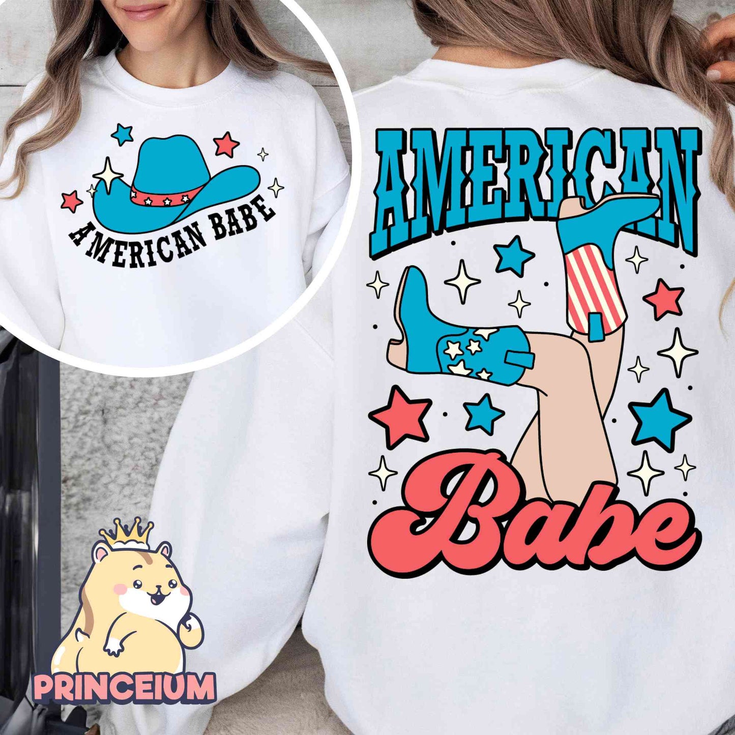 American Babe Png, 4th of July Png, Fourth of July Png, USA Png, America Png, Independence Day Sublimation