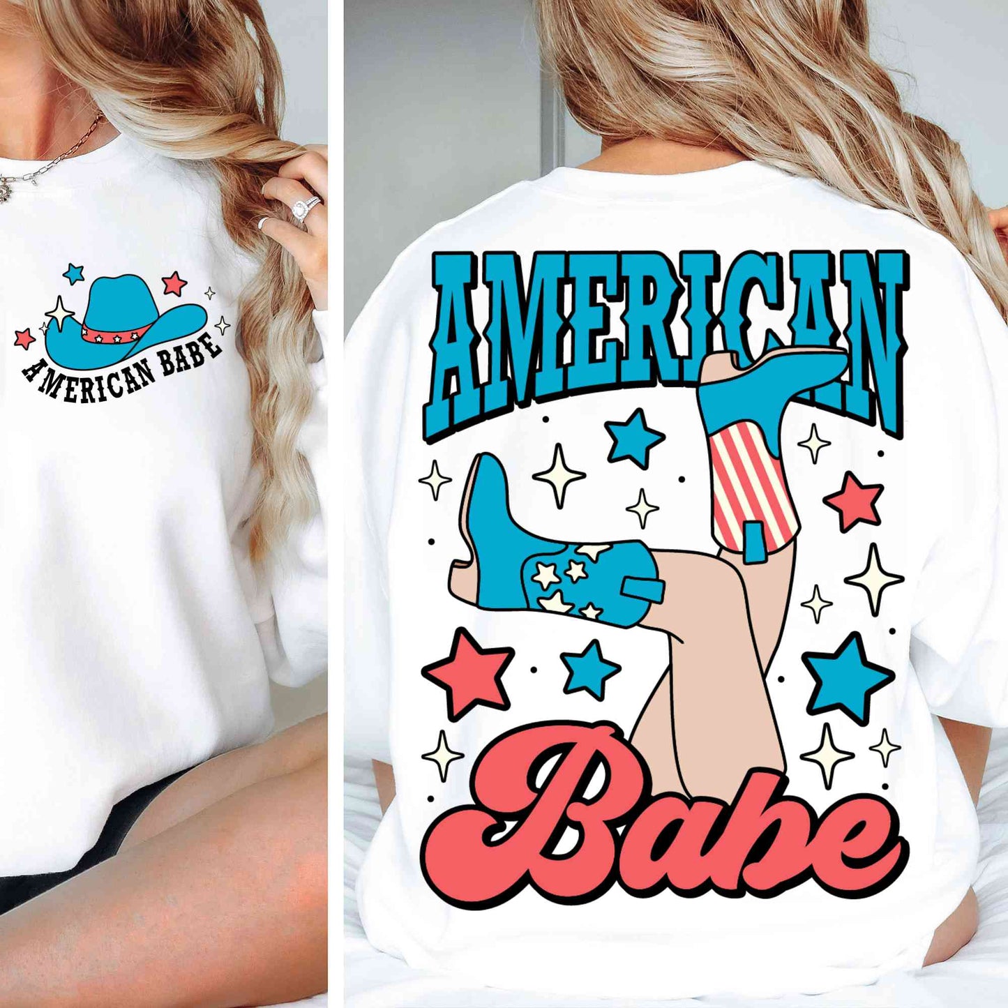 American Babe Png, 4th of July Png, Fourth of July Png, USA Png, America Png, Independence Day Sublimation