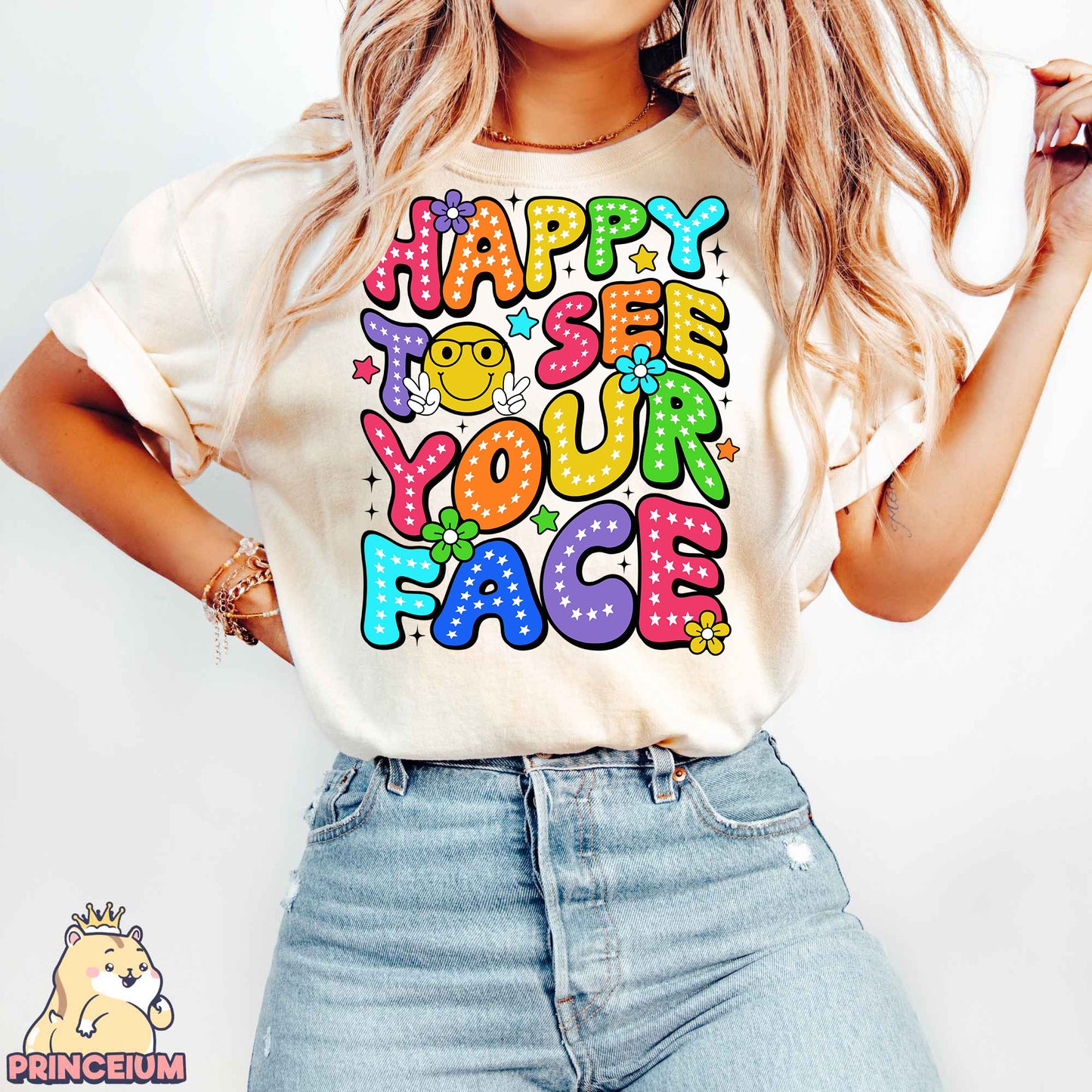 Happy To See Your Face, Back to School, Unisex T-Shirt