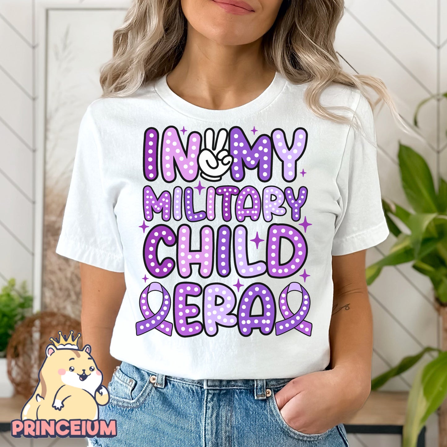 In My Military Child Era Png, Month of the Miliary Child Png, Military Kids, Military Child Awareness