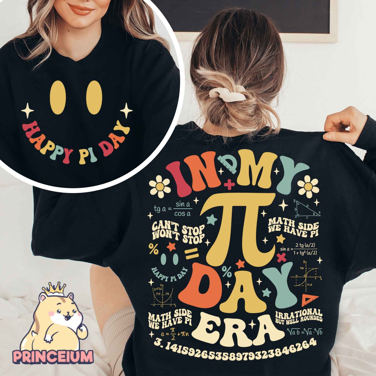 Happy Pi Day Math Teacher Shirt Png, Pi Day, Funny Math Gift, Math Teacher Gift, Math Lover Shirt