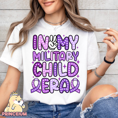 Purple Up for Military Kids Bundle Png, Month of the Miliary Child Png, Military Kids, Military Child Awareness