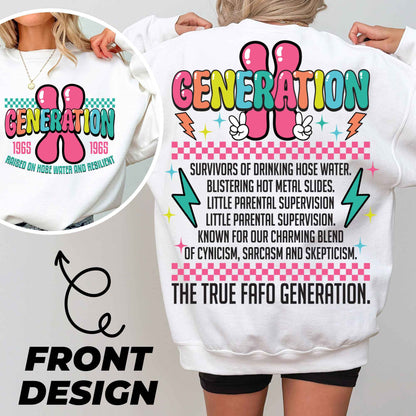 Generation X Png, T-shirt Pg, Nostalgic Gen X Png, Nostalgic Gift Png Sublimation Design Digital Downloads