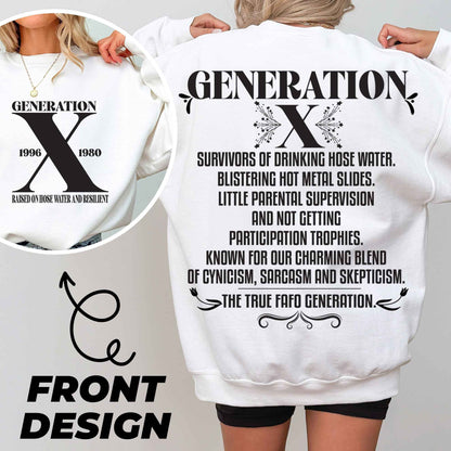 Generation X Png, T-shirt Pg, Nostalgic Gen X Png, Nostalgic Gift Png Sublimation Design Digital Downloads