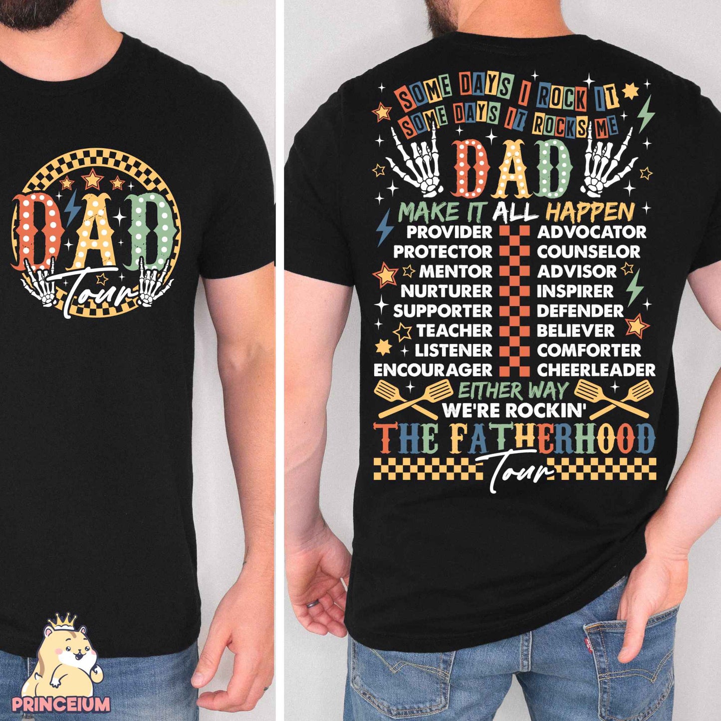 Fatherhood Tour PNG, Sometimes Best Dad Ever Png, Dad Life Png, Dad Shirt Design, Father’s Day Gift for Men, Dad Quotes Sublimation Designs