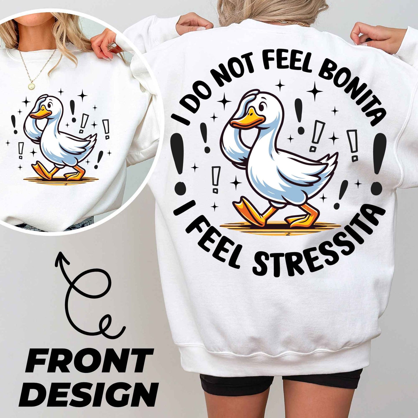 I do not Feel Bonita Png, Adult Humor Png, Goose Png, Funny Goose Png, Trendy Png, Goose Png, Sublimation Designs Digital Downloads