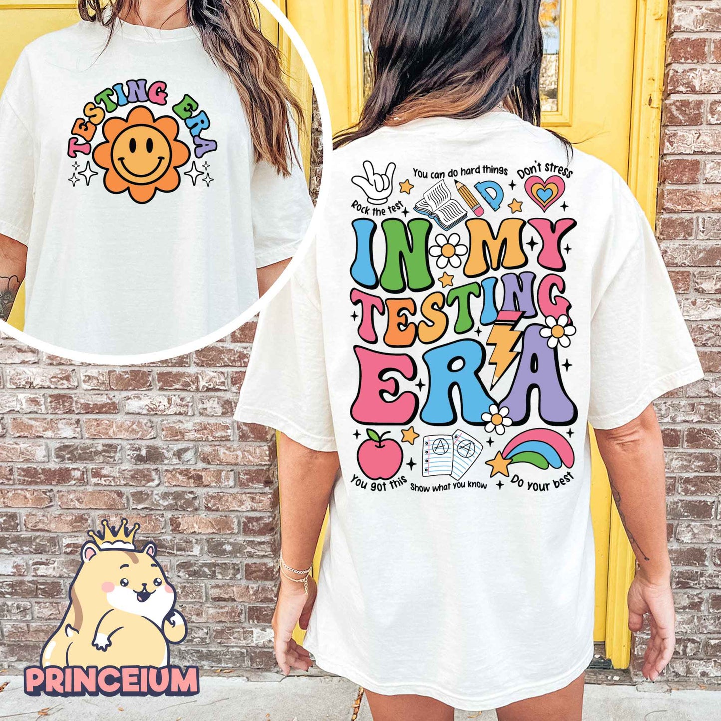 In My Testing Day Era, Test Day Kindergarten Teacher, Rock The Test Png, Teacher Quotes, Groovy Test Day