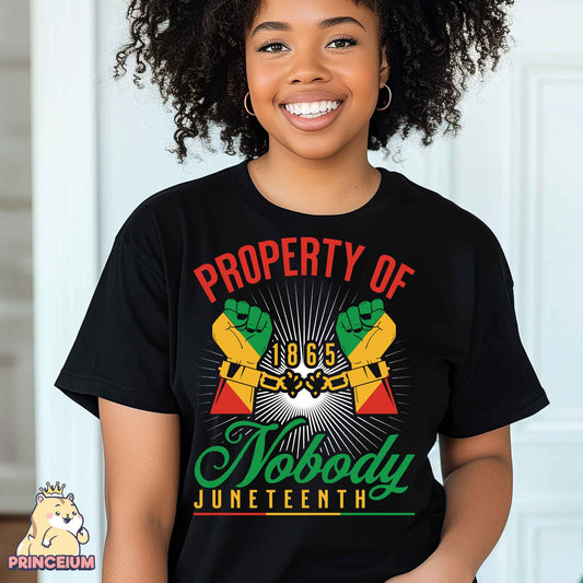 Property of Nobody Juneteenth Png, Black History Png, 1865 Png, African American Png, Juneteenth Png, Juneteenth Shirt Png, Sublimation