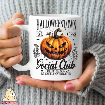 Halloween Est 1998 Png, Retro Halloween Png, Social Club, Spooky Season, Halloween Pumpkin, Fall Png, Sublimation Designs Digital Downloads