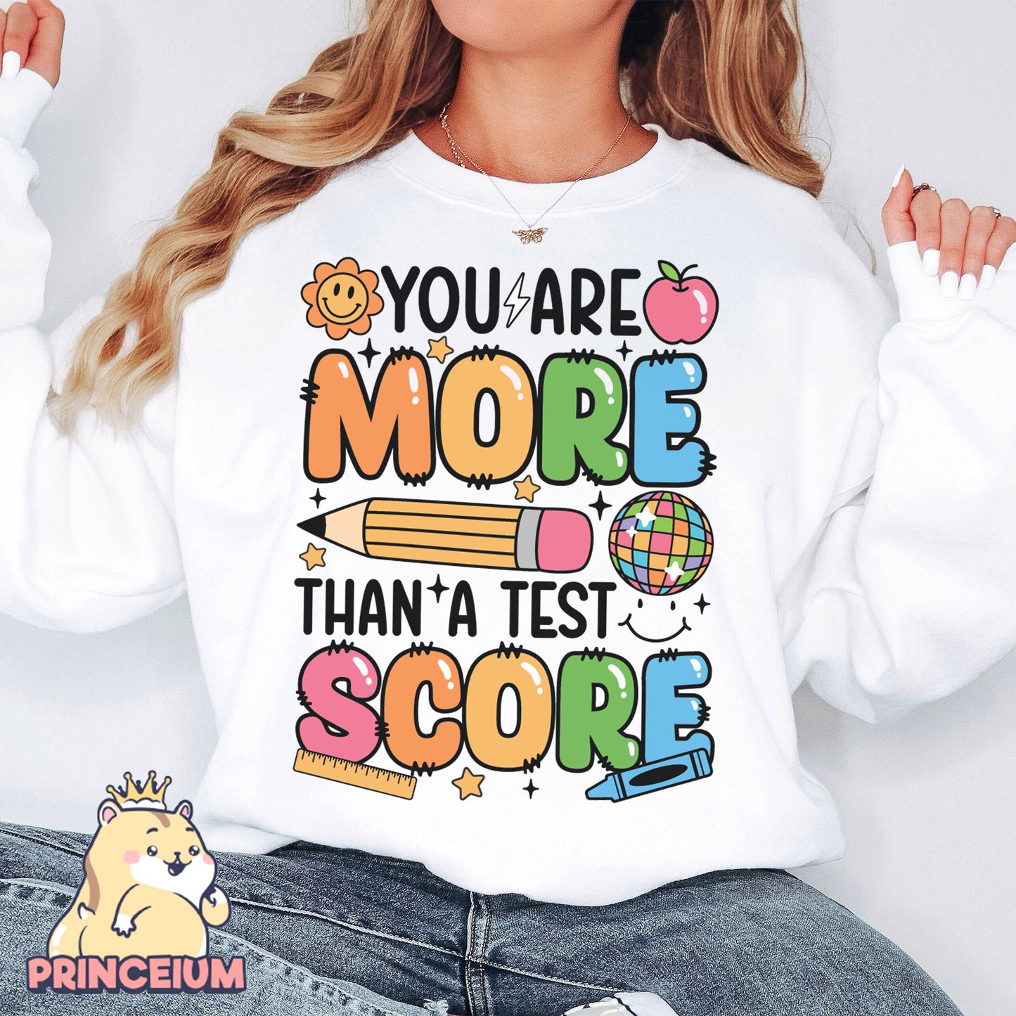 You Are More Than Test Score Png, Rock The Test Png, Teacher Quotes, Groovy Test Day