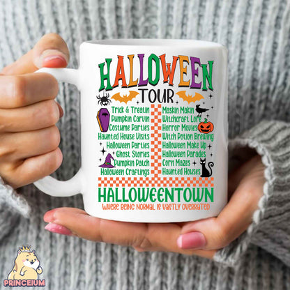 Halloween Tour Png Design, Halloween Png, Fall Shirt Png, Trick or Treat Halloween Pumpkin