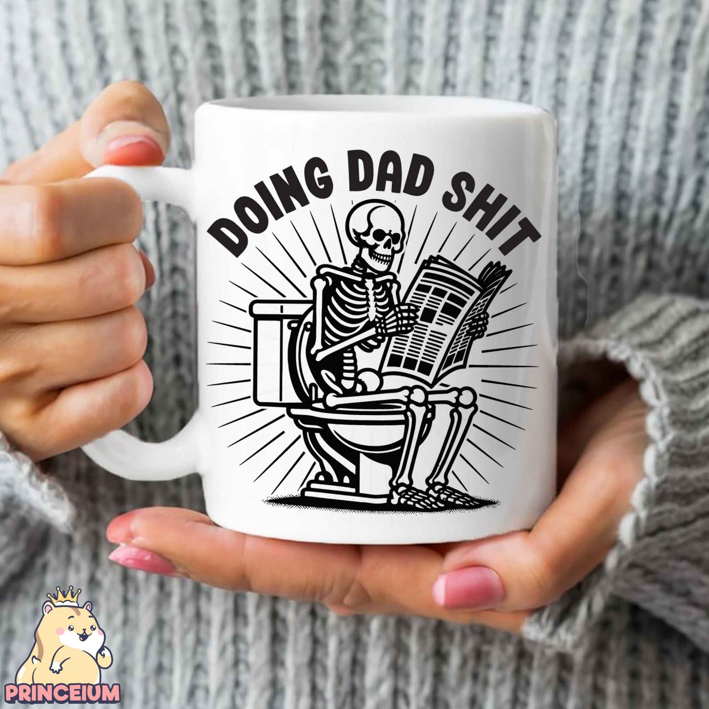 Doing Dad Shit Png, Trendy Father Day T-Shirt, Skeleton Toilet, Trendy Father’s Day T-Shirt Retro Png Design for men, Sublimation Designs