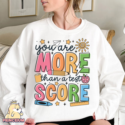 You Are More Than Test Score Png, Rock The Test Png, Teacher Quotes, Groovy Test Day