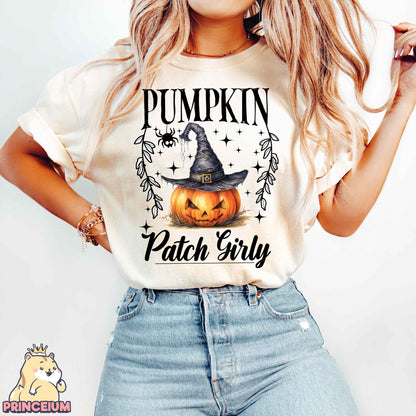 Pumpkin Patch Patch Girly Png, Retro Halloween Png, Pumpkin Png, Fall Sirt Png, Halloween Shirt Png, Sublimation Designs Digital Downloads