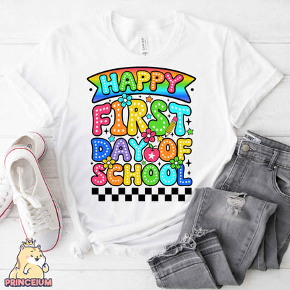Happy First Day of School Png, ABCD Teacher Tour Png, End of Year Png, Back to School, Teacher Gift, Kindergarten Teacher, Elementary School Sublimation (Copy)