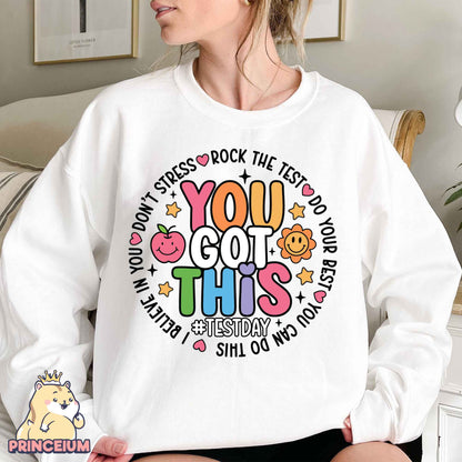 You got this, Rock the Test Png, Rock The Test Png, Teacher Quotes, Groovy Test Day