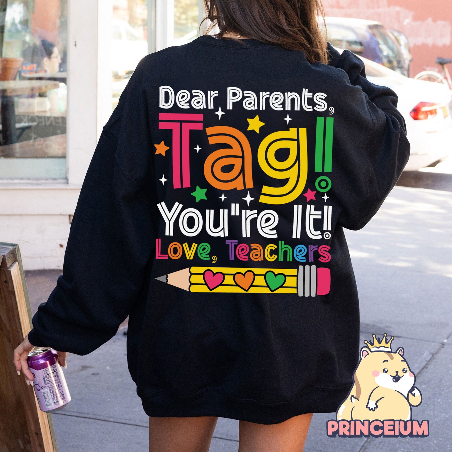 Dear Parents Tag You’re It Png, Summer Vacation, Teacher Shirt, happy Last Day of School Png, Out Of School Png, Teacher Shirt, Sublimation