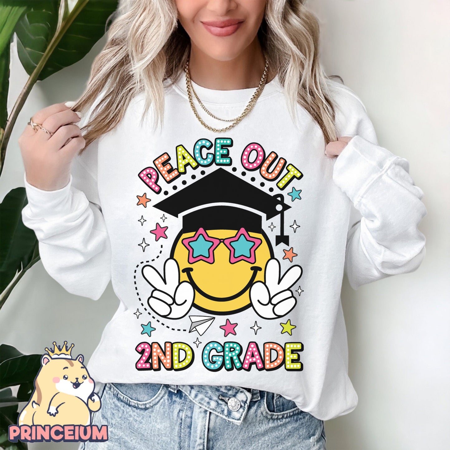 Peace Out School Png, 1st Grade, 2nd Grade, End of School Png, Graduation Png, Last Day Of School Png, Retro Teacher Png, Sublimation Design