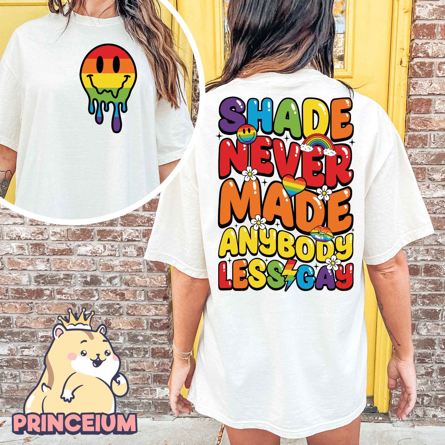 Shade Never Made Anybody Less Gay Png, Pride Ally, Gay Festival Outfit Png, Gay Pride Svg, Equality Svg, Human Rights, Sublimation Design